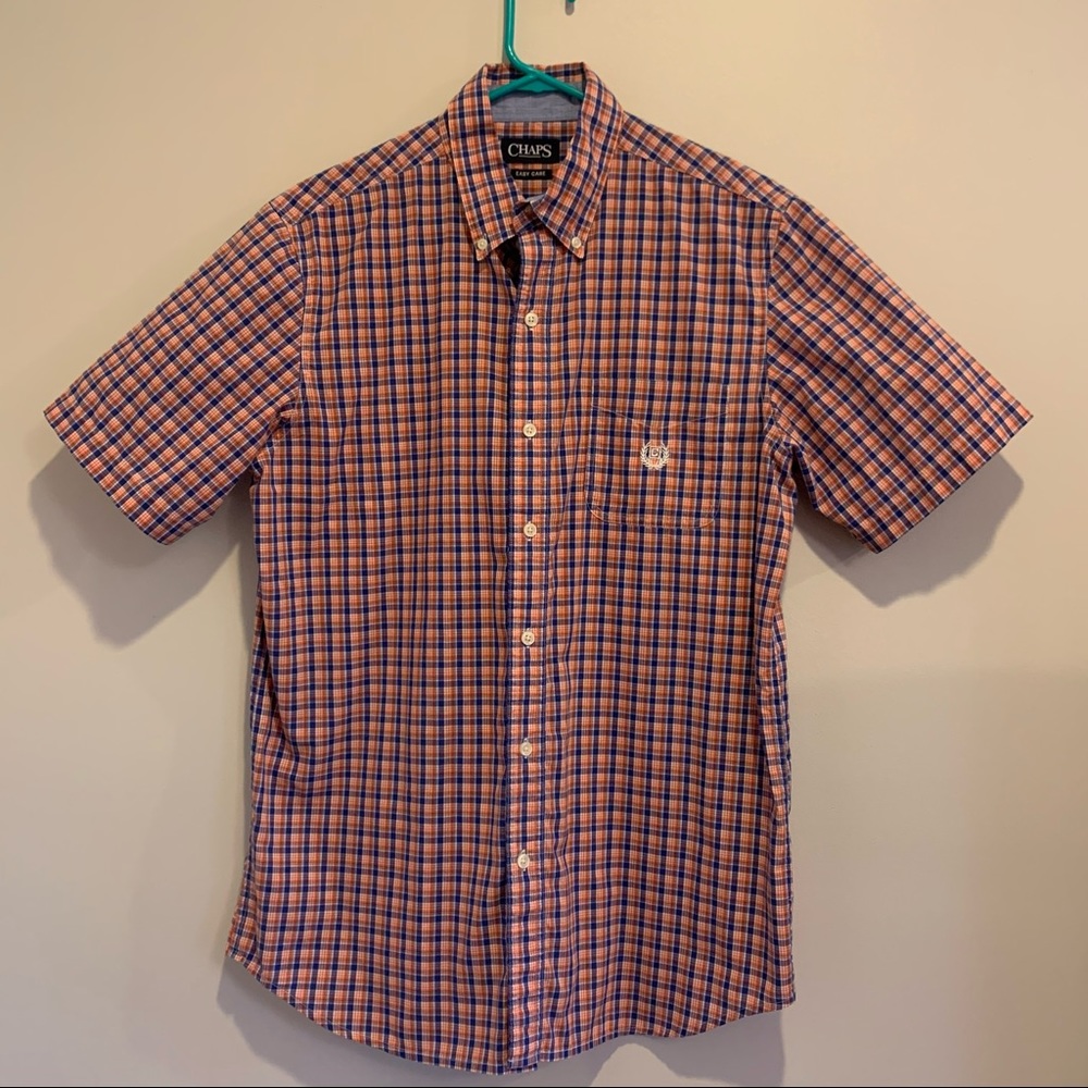 Chaps Button Down Short Sleeve